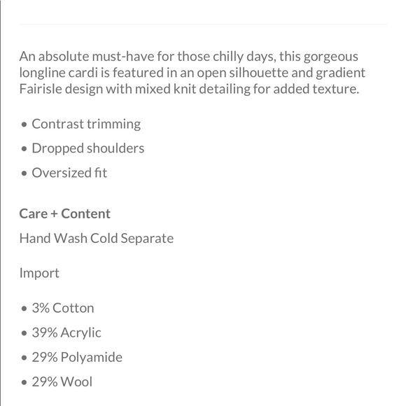 Free People Flurry Cardi - Picture 4 of 5